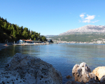 View from Njivici Nudist beach, Montenegro